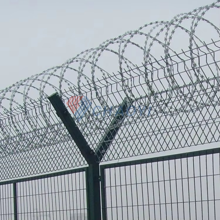 Hot-Dipped Galvanized Cbt-60/65 Bto-10/12/18/22/28/30 Razor Barbed Wire