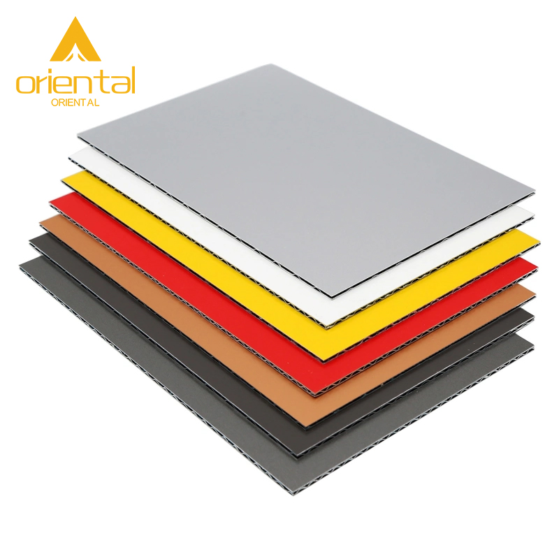 Wall/Roofing/Flooring Ceiling Board Lightweight Honeycomb Aluminum PE Sandwich Composite Core Panel