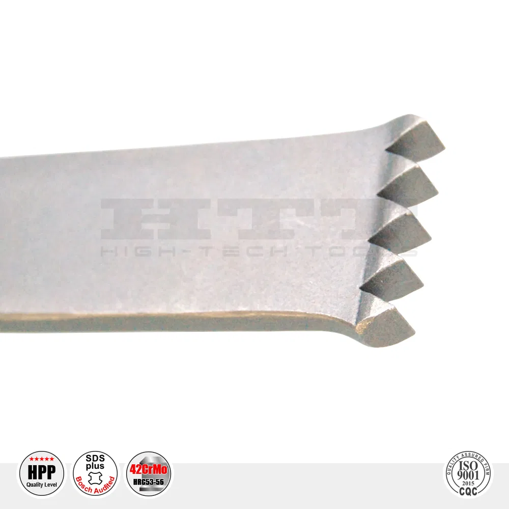 Зубило SDS-Plus с зубчатым бойком