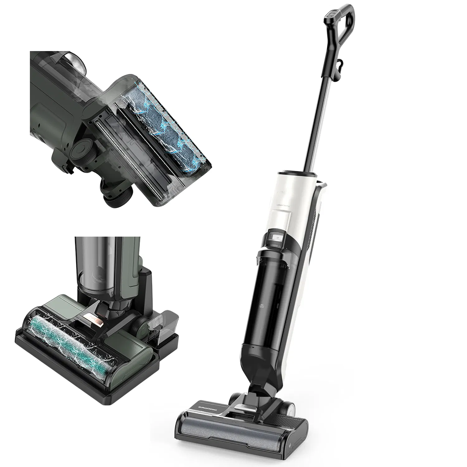 Wet Steam Vacuum Cleaner for Powerful Moisture and Dirt Removal