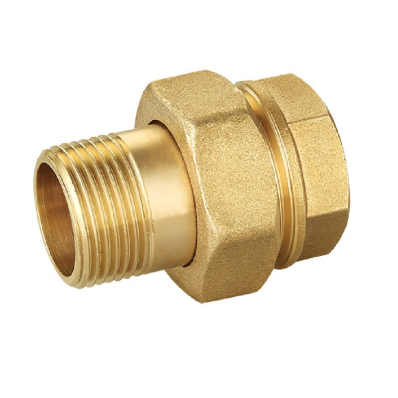 Certified Quality Forged Brass Union Straight Threaded Pipe Fittings