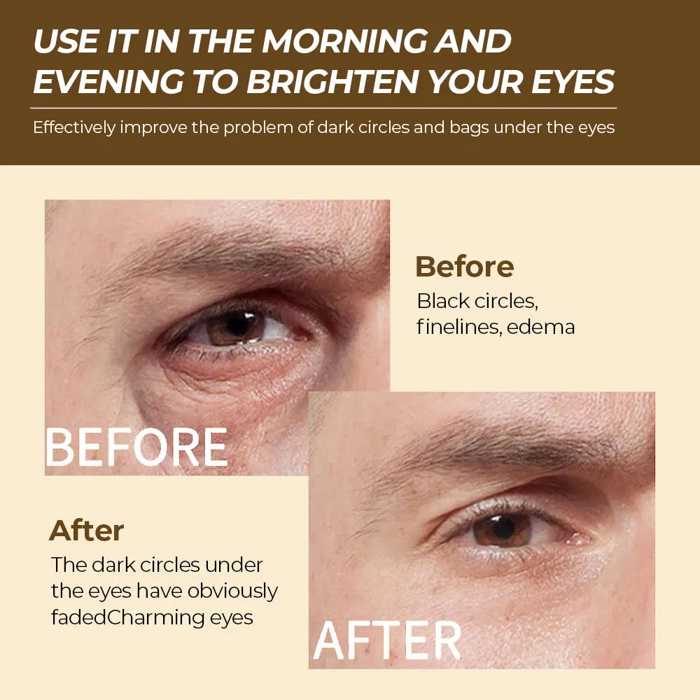 Anti Wrinkle Brightening Applicator Under Eye Cream for Dark Circles and Puffiness