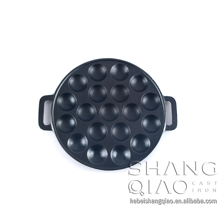 Чугунная сковорода для эблескиверов и поффертъес