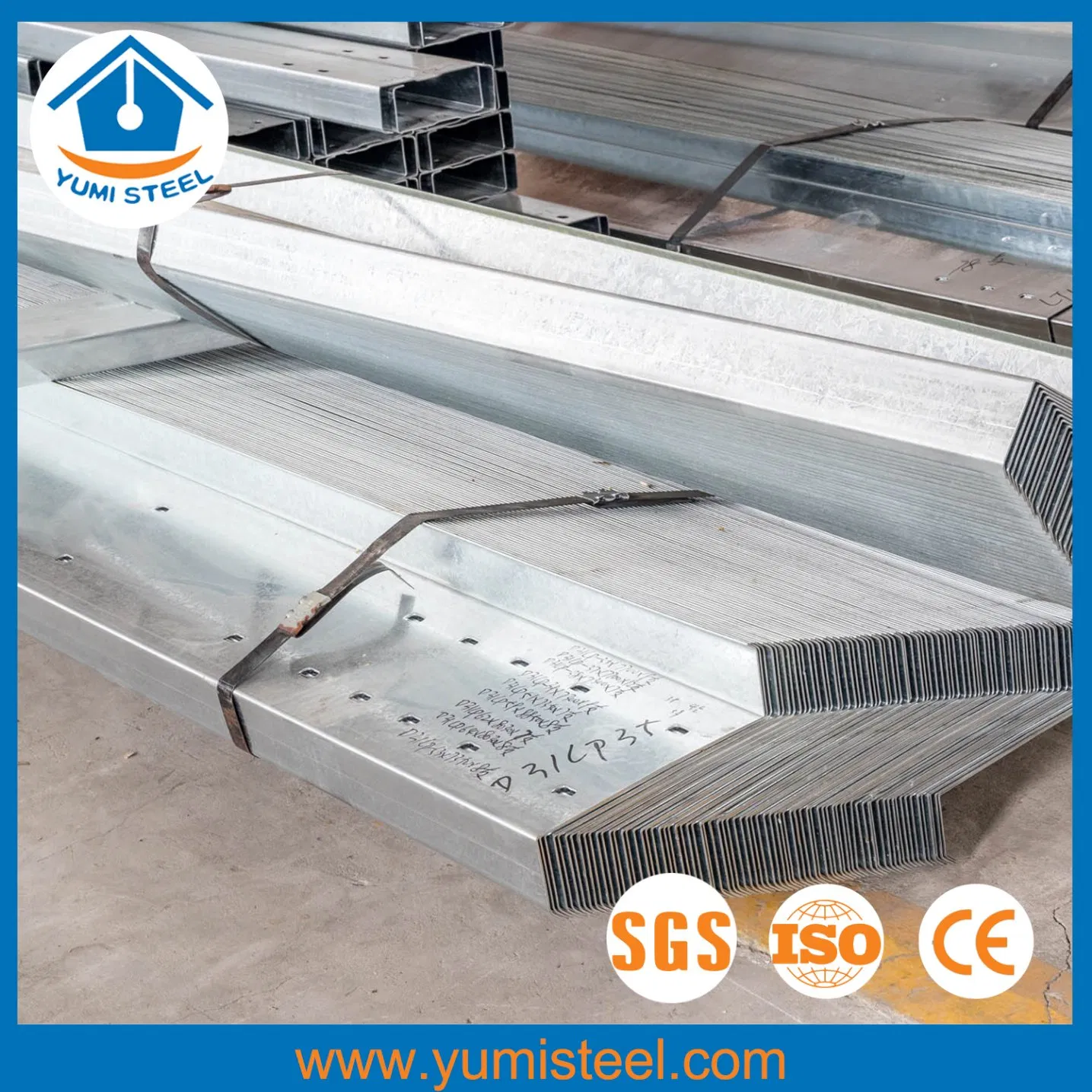 Rustless Z Purlins Roof Steel Purlins for Metal Buildings