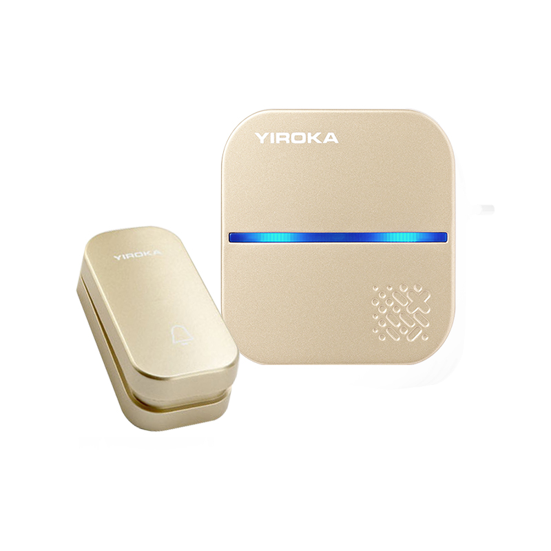 No Battery Required Waterproof Wireless Doorbell Sets Home Outdoor Kinetic Ring Doorbell