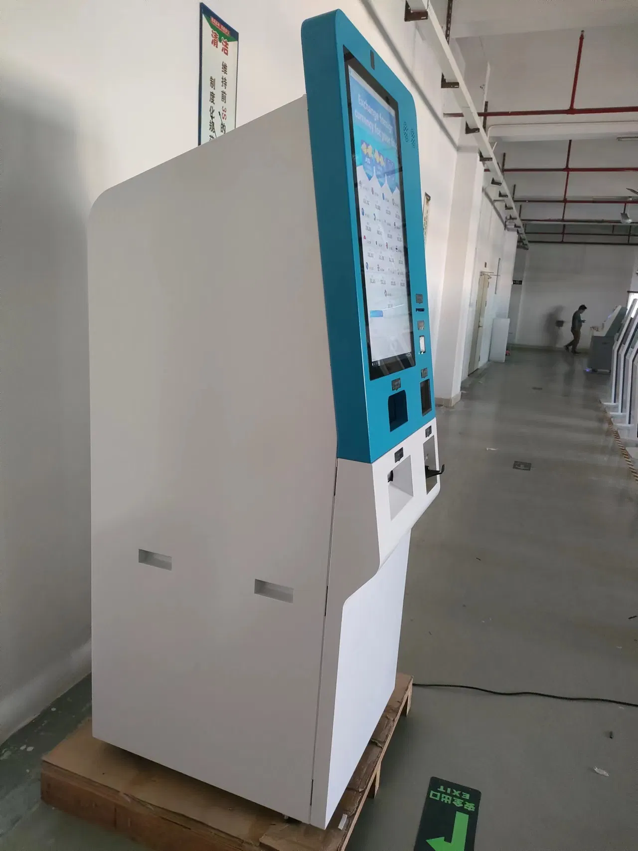 Highly Security Currency Exchange Money Kiosk Foreign Currency Exchange Machine