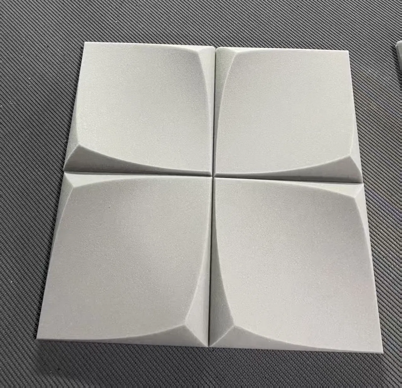 Modern 3D Mosaic Art PU Acoustic Diffuser Foam Panel Background Wall for Interior Studio Hotel Graphic Design Sound Absorbing