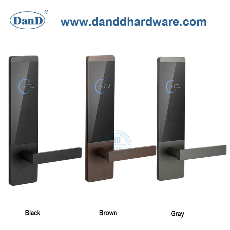 Automatic Smart Home Hotel Door Digital Intelligent Fingerprint Passcode Card Lock System