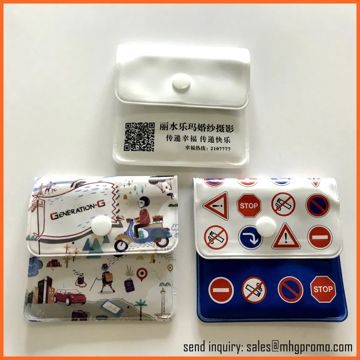 Bulk Sale High Quality Cheap Plastic PVC Portable Pocket Ashtray for Outside