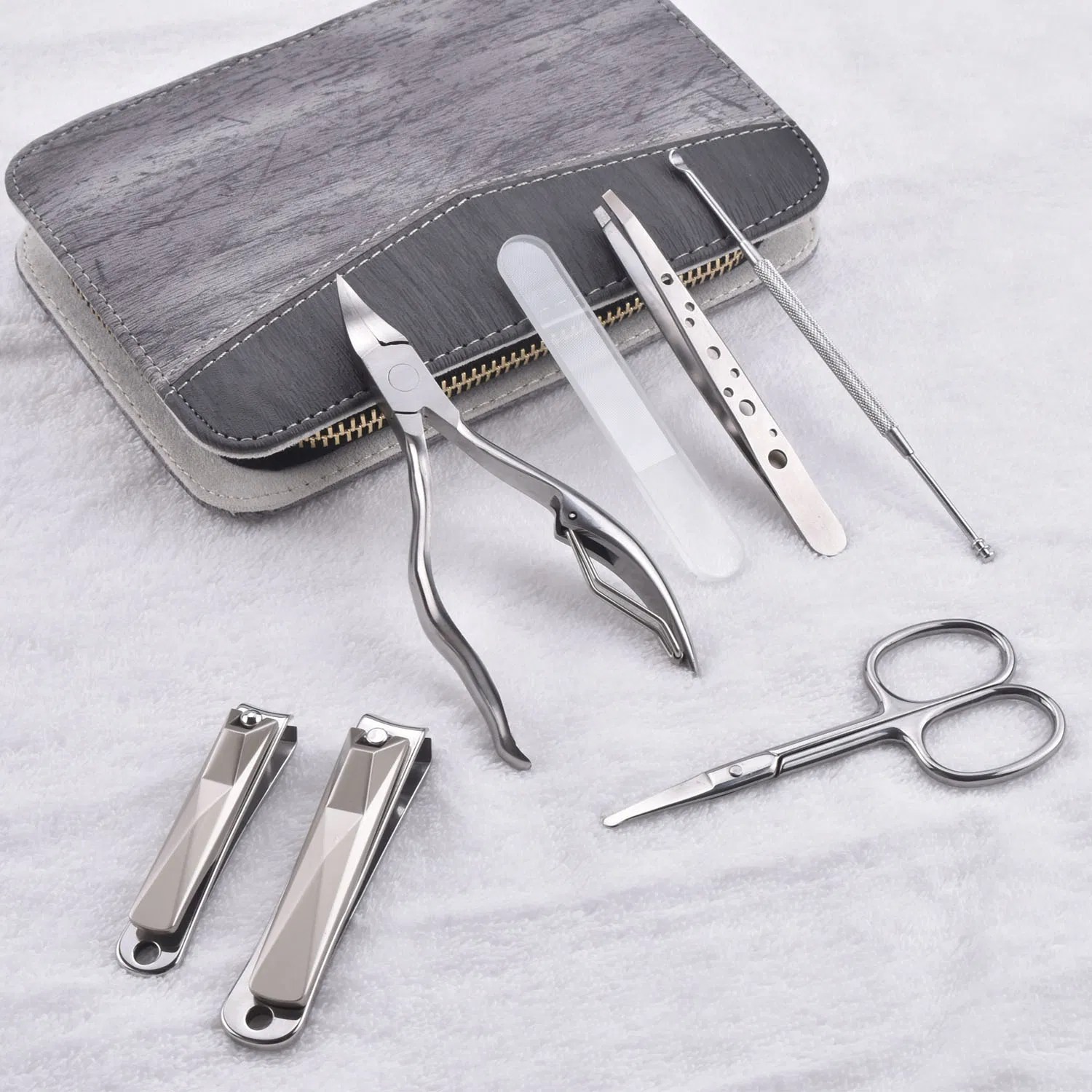 Stainless Steel Beauty Manicure Set Pedicure Nails Clipper Professional Manicure Set