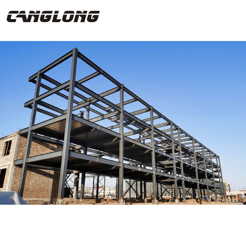 Prefabricated High Rise Multi Residential House Apartment Prefab Metal Light Steel Structure Frame Building