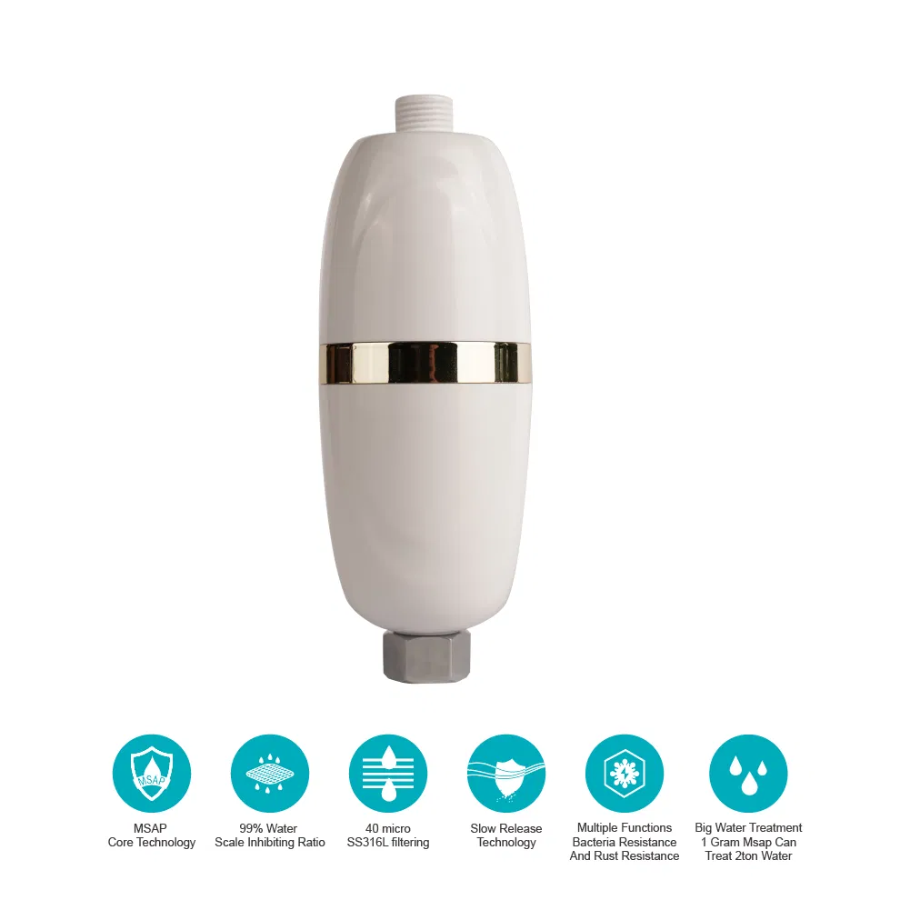 Revitalizing Shower Filter for Soft Skin and Healthy Hair