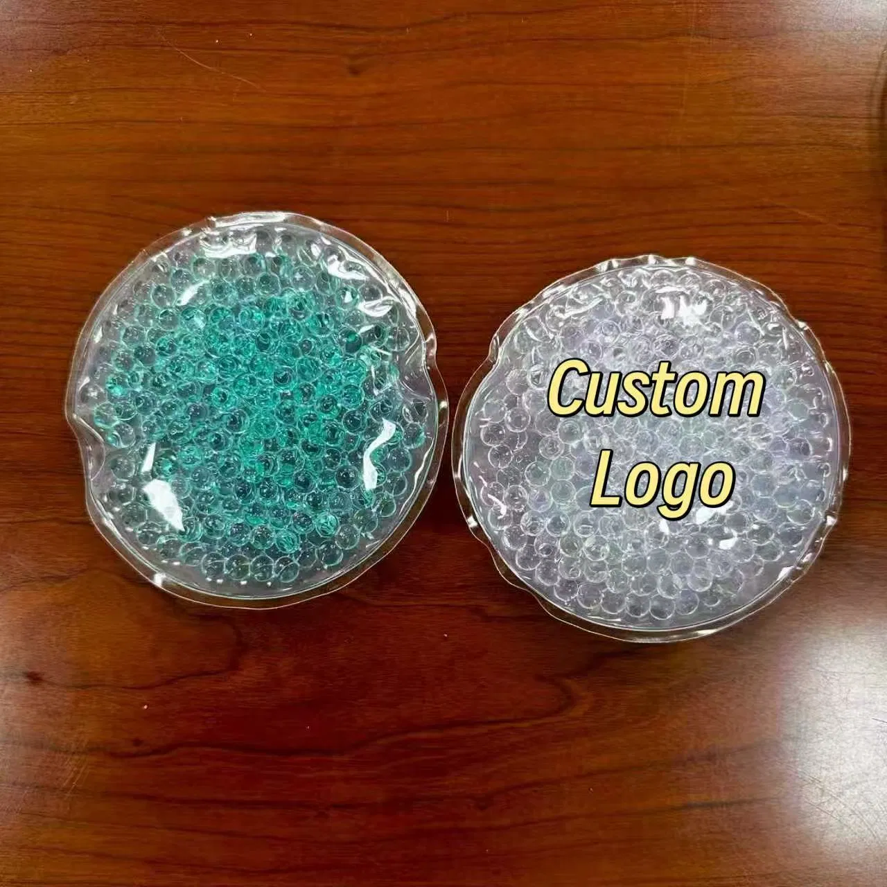 Custom Logo Gel Beads Ice Packs Custom Shape Physical Therapy Cooling Heating Gel Balls