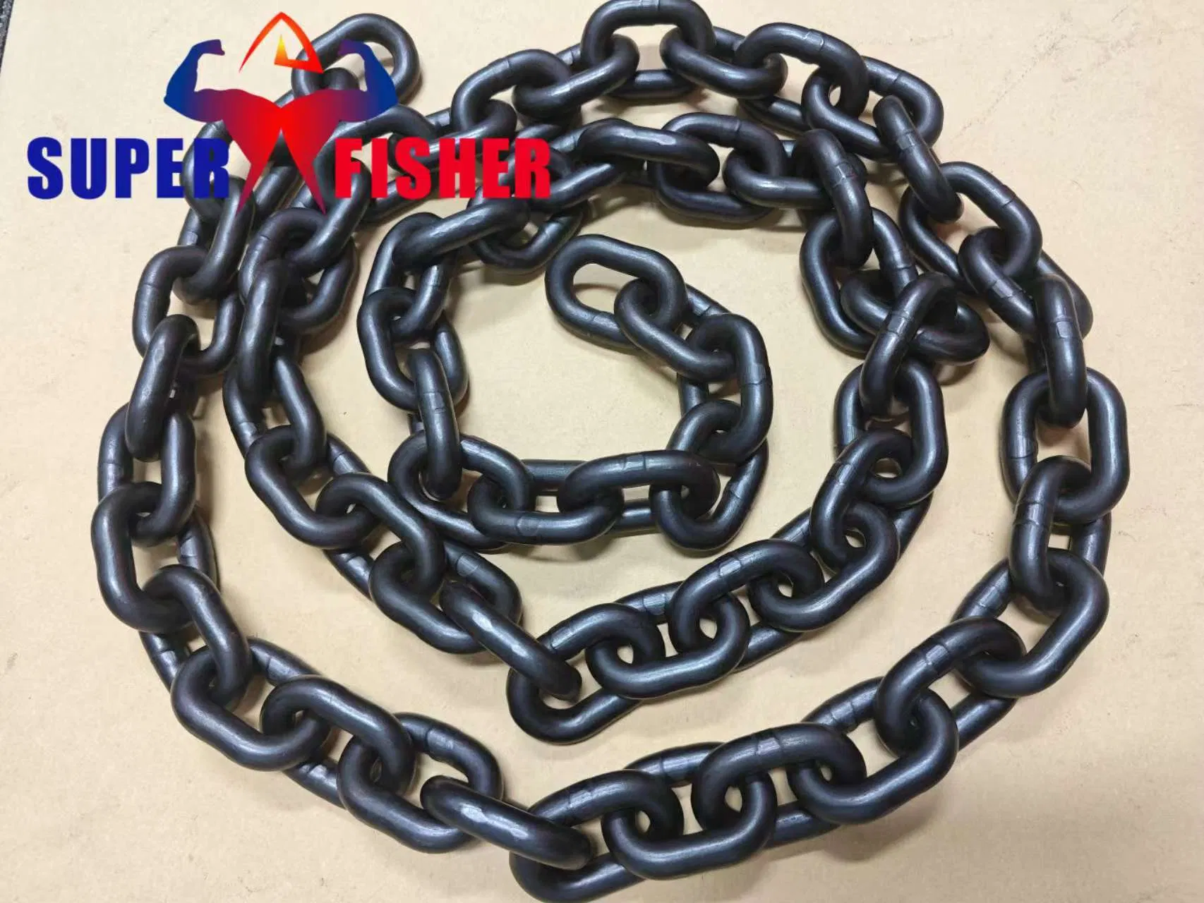 9X27mm G80 Black Lifting Hoist Chain for Heavy Industrial Applications