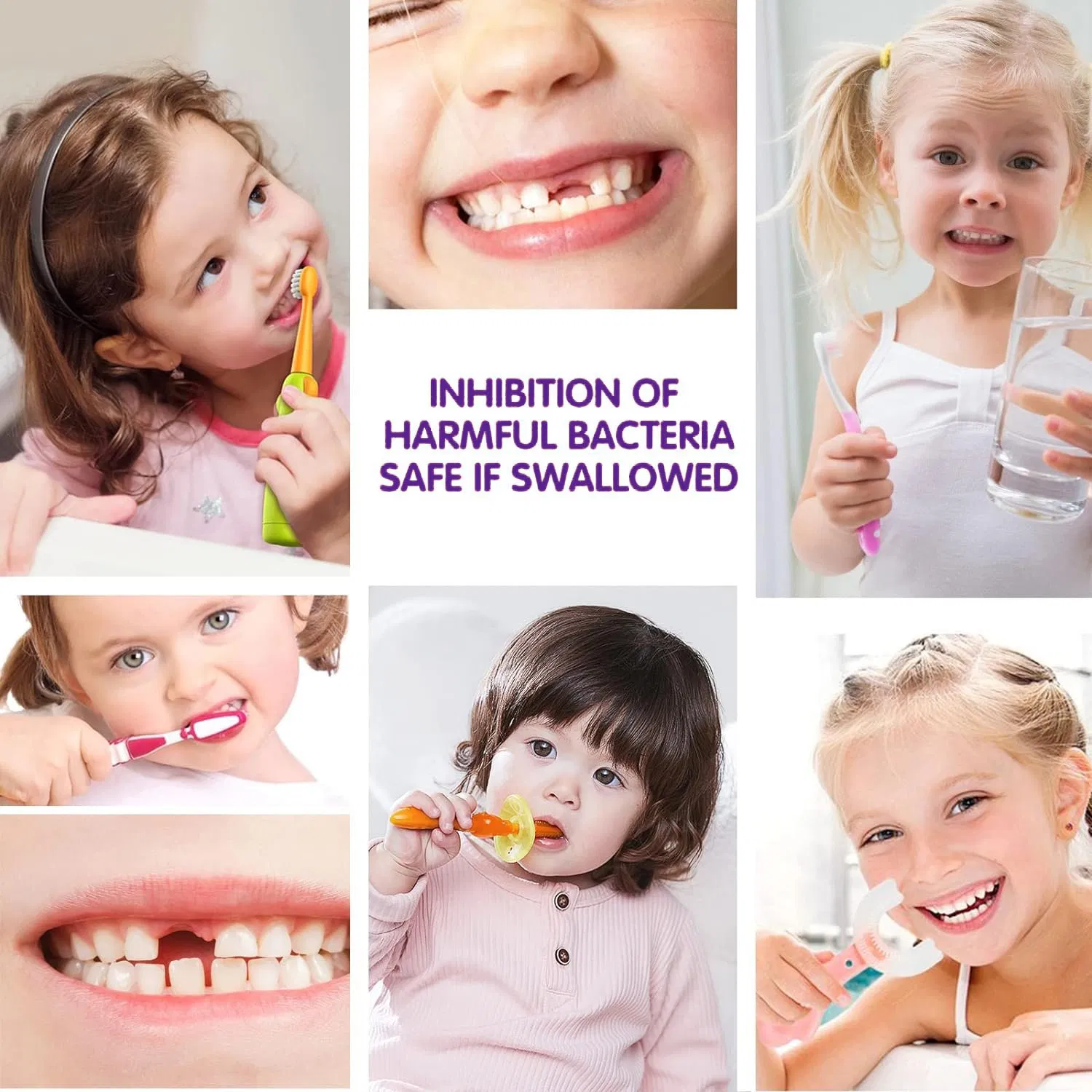 Dentoral Protect Teeth Bubble Gum Flavor 50g Kids Toothpaste