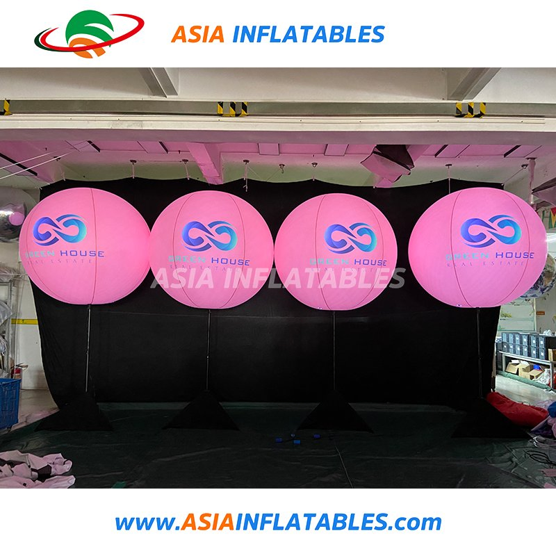 Advertising Custom Logo Inflatable Stand Balloon for Commercial Exhibition