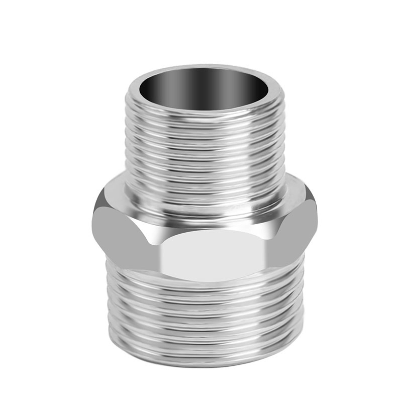 Factory 1/2" Stainless Steel 304 /316 Reduce Hex Nipple