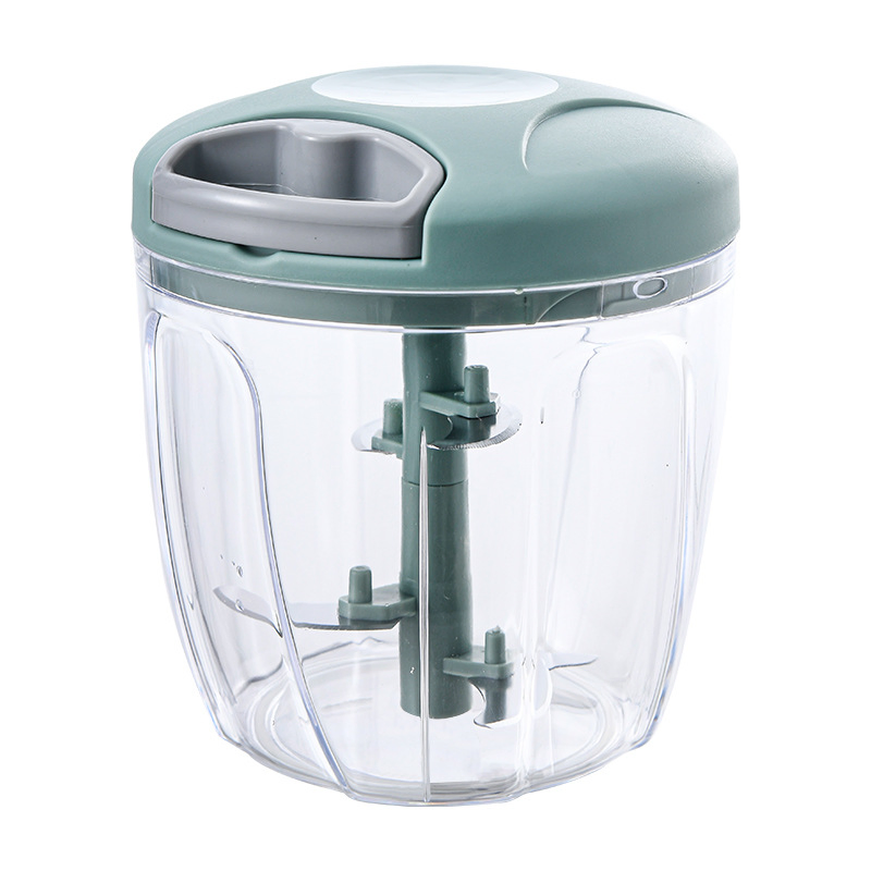 Manual Garlic Chopper Pull String Mincer Ginger Onion Meat Grinder Kitchen Tool