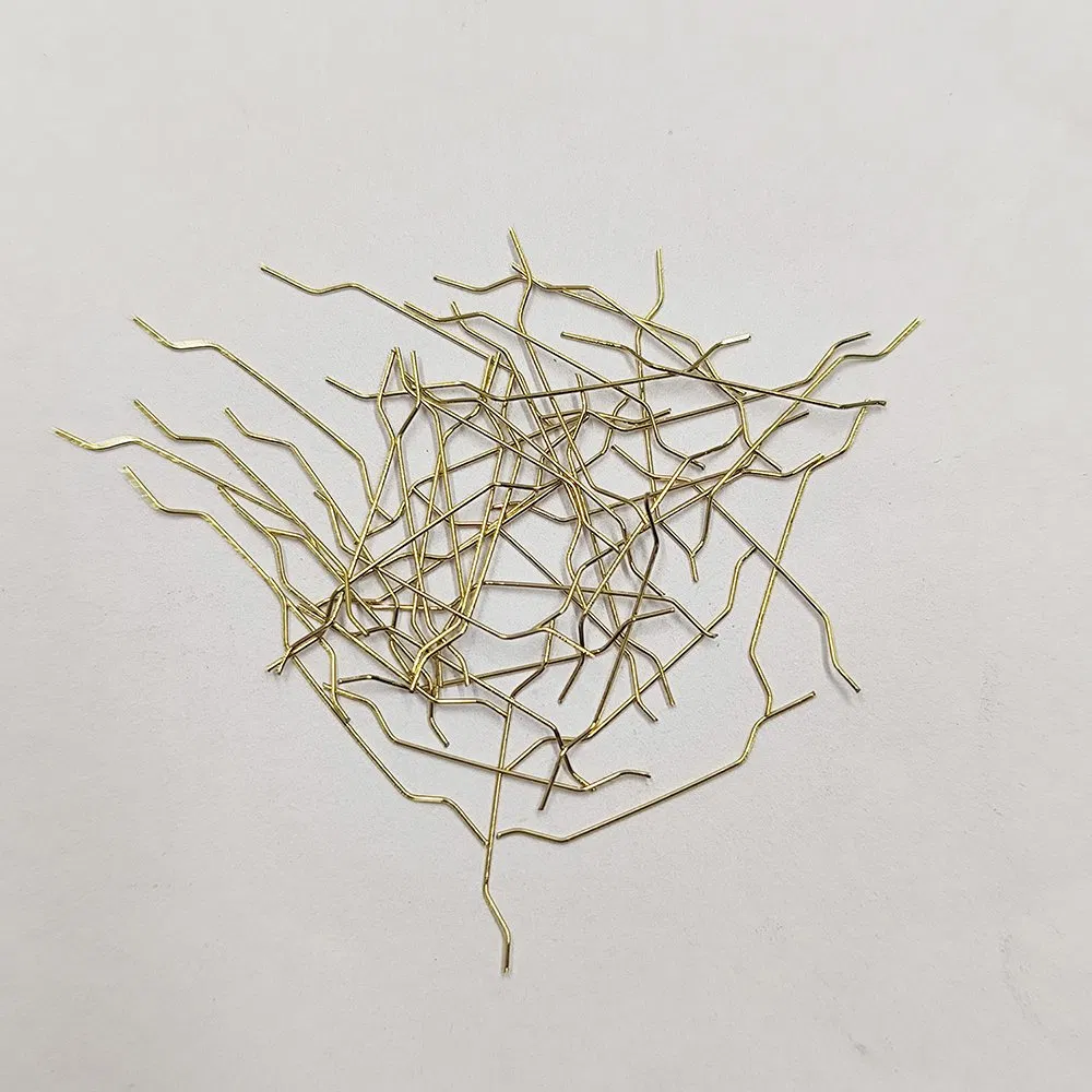 High Quality Micro Copper Coated Steel Fiber for Industrial Flooring