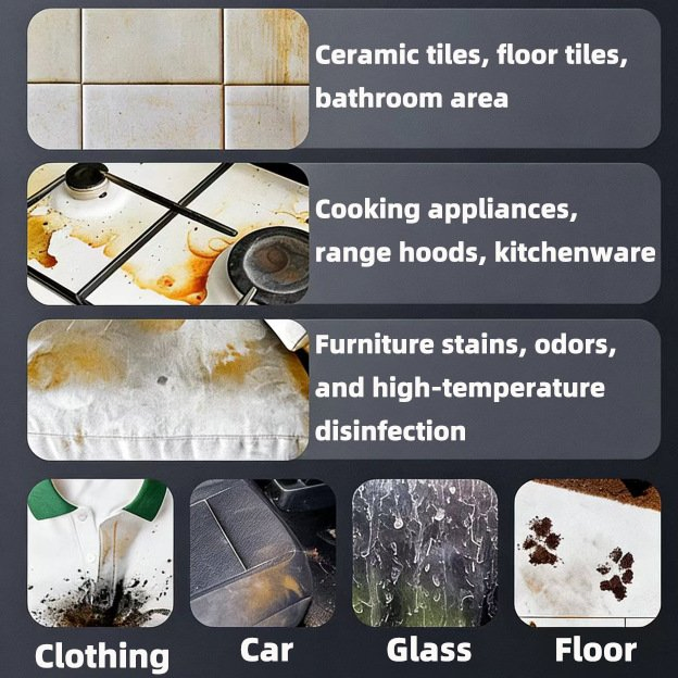 Professional Household High-Pressure & High-Temperature Multi-Purpose Steam Cleaner Chemical-Free Cleaning