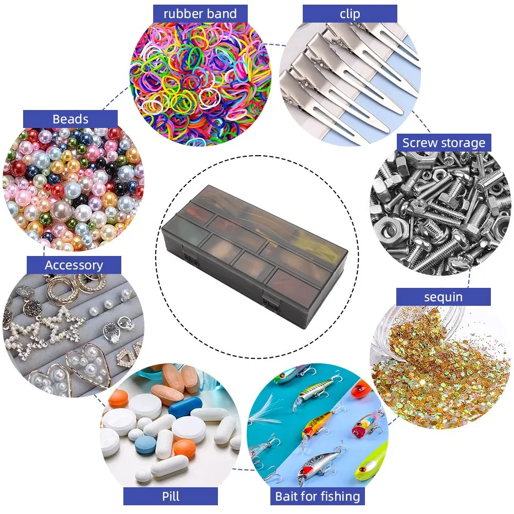 Hairdresser Stylist Double Sided Barber Tools Hair Clipper Storage Box Limit Comb Storage Box