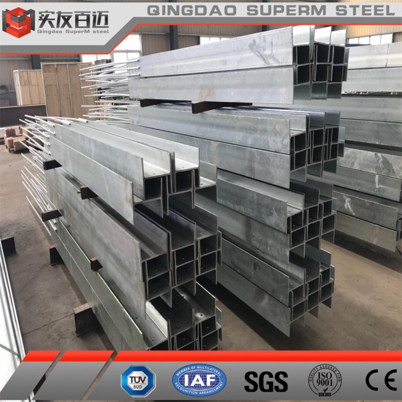 Hot Dipped Galvanized H Post 100UC Sleeper Wall H Post As4680