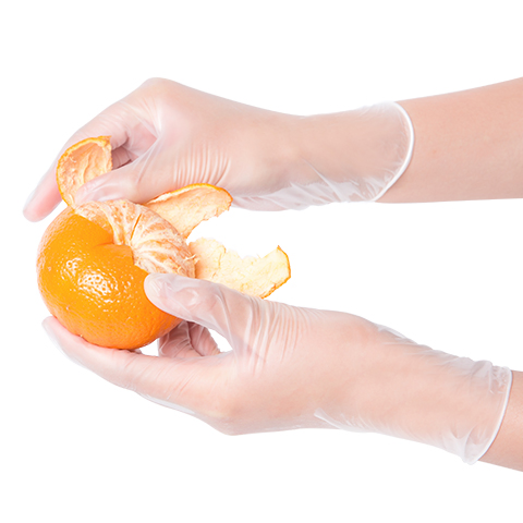 Clear Flexible PVC Gloves for Catering Handling Economy Bulk Pack
