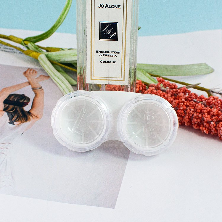 Hot Professional Factory Directly Sales Fashion Plastic Spectacle Custom Color Colourful Wholesale Contact Lens Box