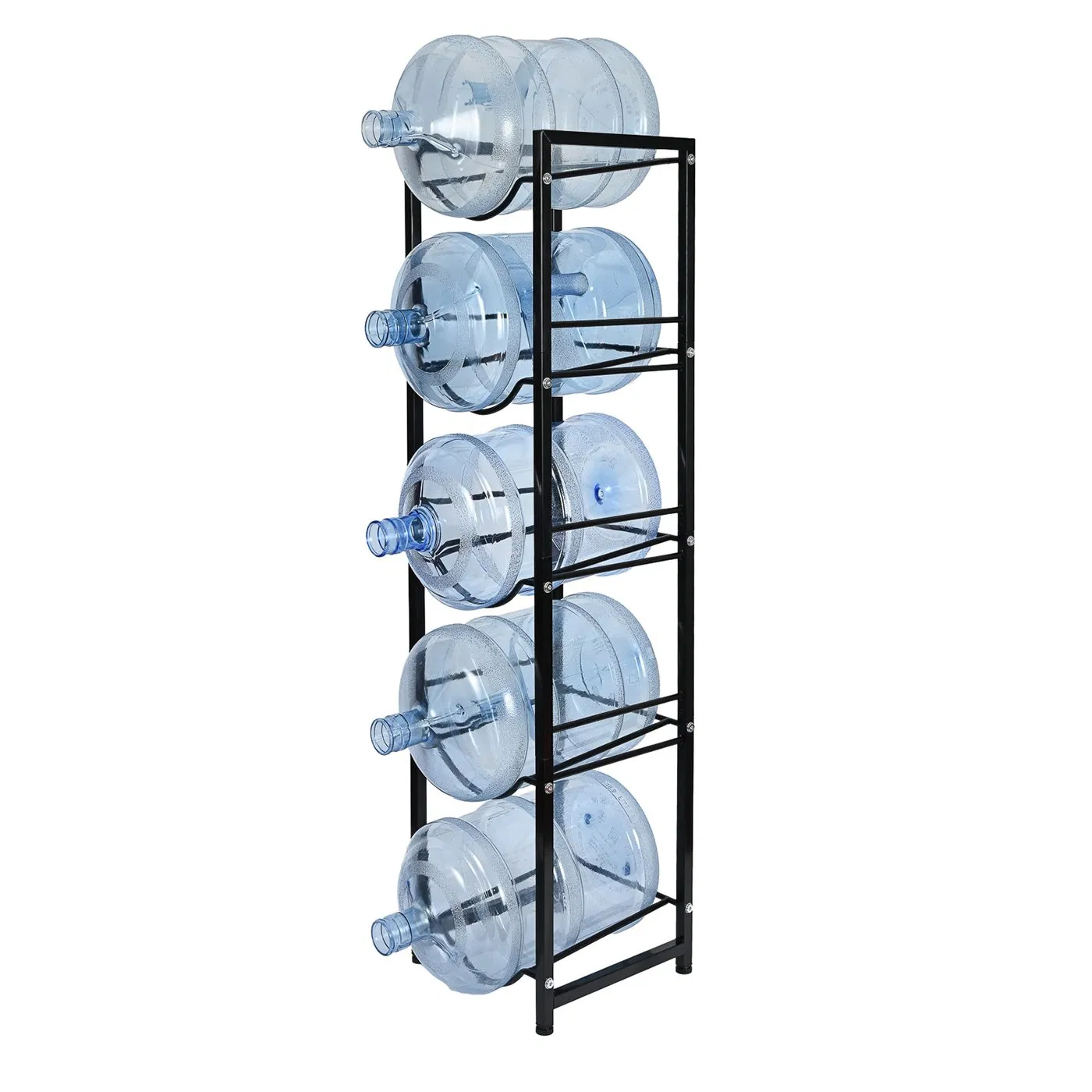 Stable Strong Structure Water Bottle Metal Cradle for Home and Office