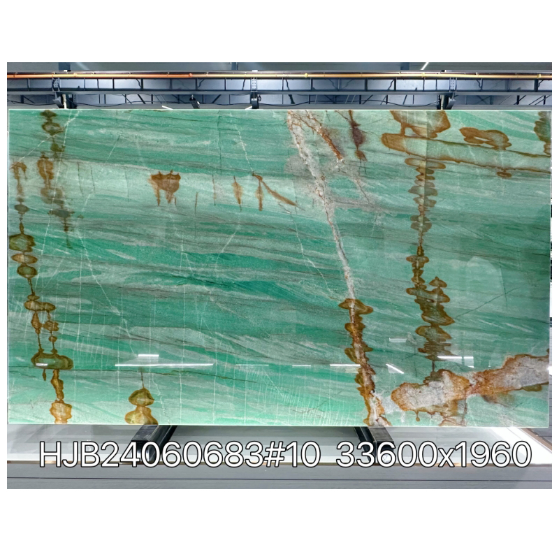 Brazilian Verde Ibere Sauipe Exotic Quartzite Polished Slabs