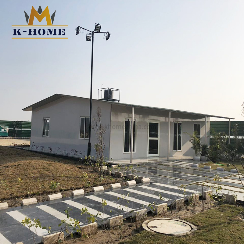 Luxury Insulated Portable Living Homes Sandwich Panel Prefab Villa