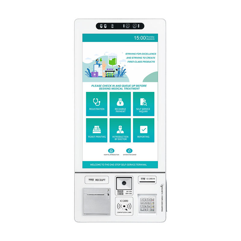 21.5 Inch Printer Sticker Self-Service Printing Report Terminal