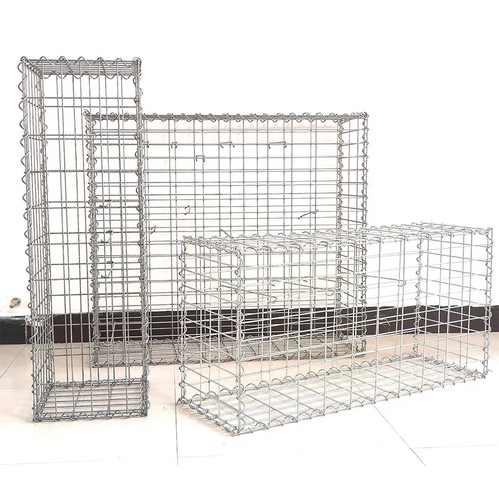 Galfan Gabions Baskets From Welded Wire Mesh