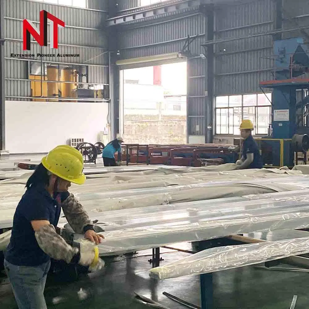 6ooo Series Round Edge Aluminum Pipes 6ooo Series Various Applications Exported From Foshan