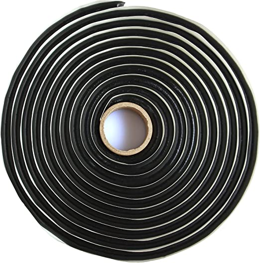 Butyl Rubber Sealant Round Tape Roll Headlamp Sealing Snake Shape