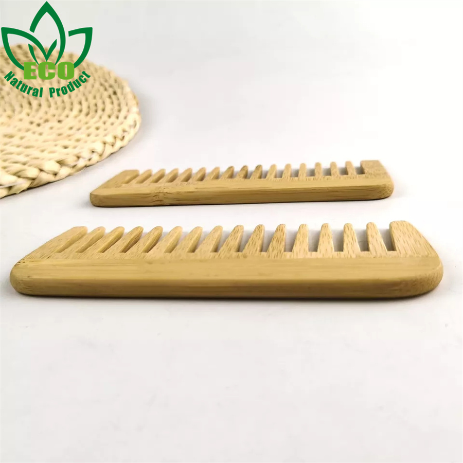Bamboo Hair Brush and Comb Setbamboo Comb Hotel