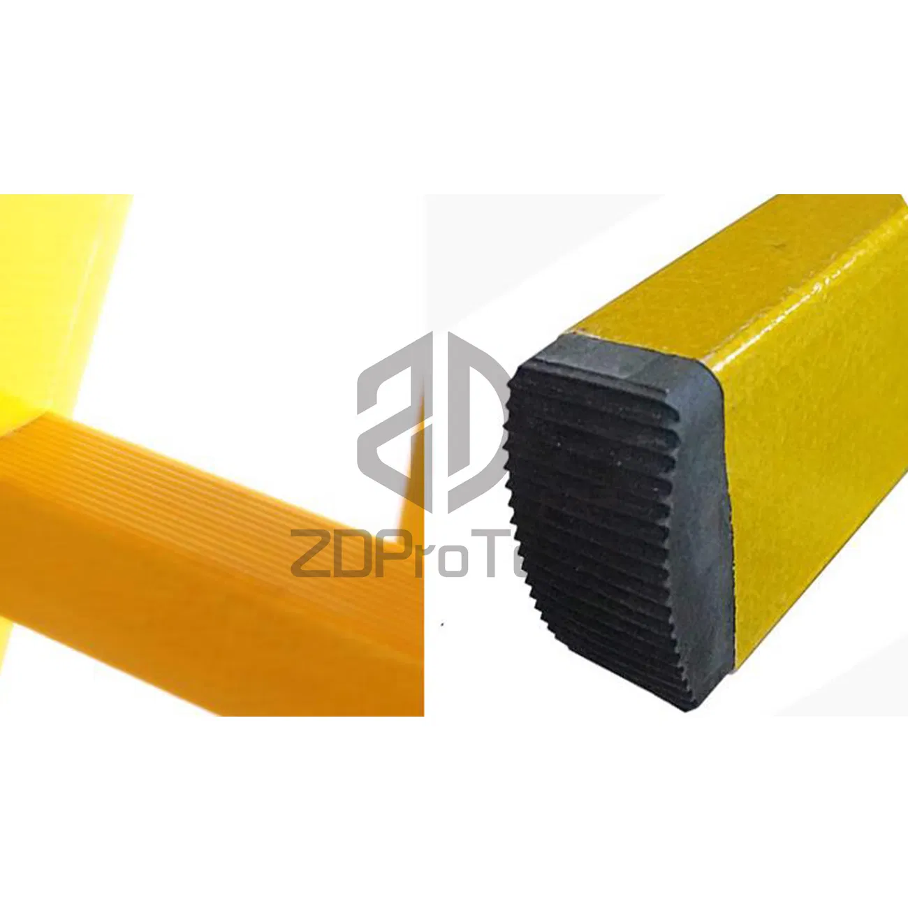 Pultrusion Safety Lightweight 3m Fiberglass Straight Ladder / FRP Ladder.