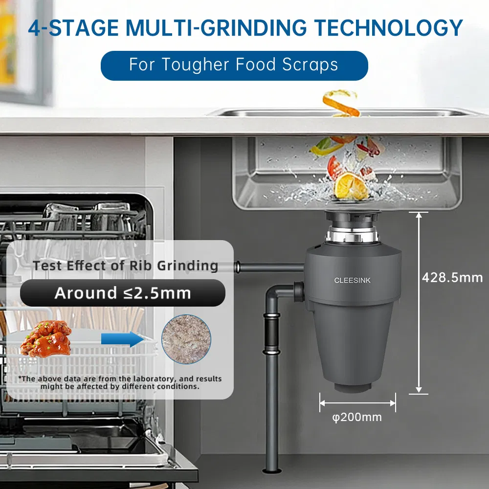 Kitchen Compost Machine Organic Fertilizer Machinery Food Waste Disposer Garbage Disposals