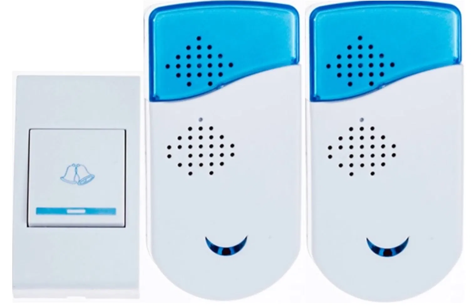 Digital Remote Control Wireless Doorbell Chime Eca32 1 to 2