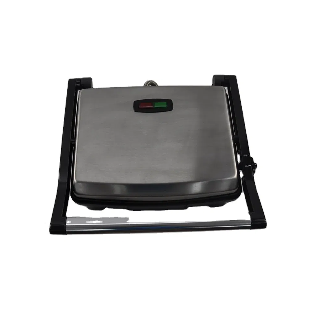 Healthy Grill Electric Maker Non-Stick Plate Stainless Steel Housing