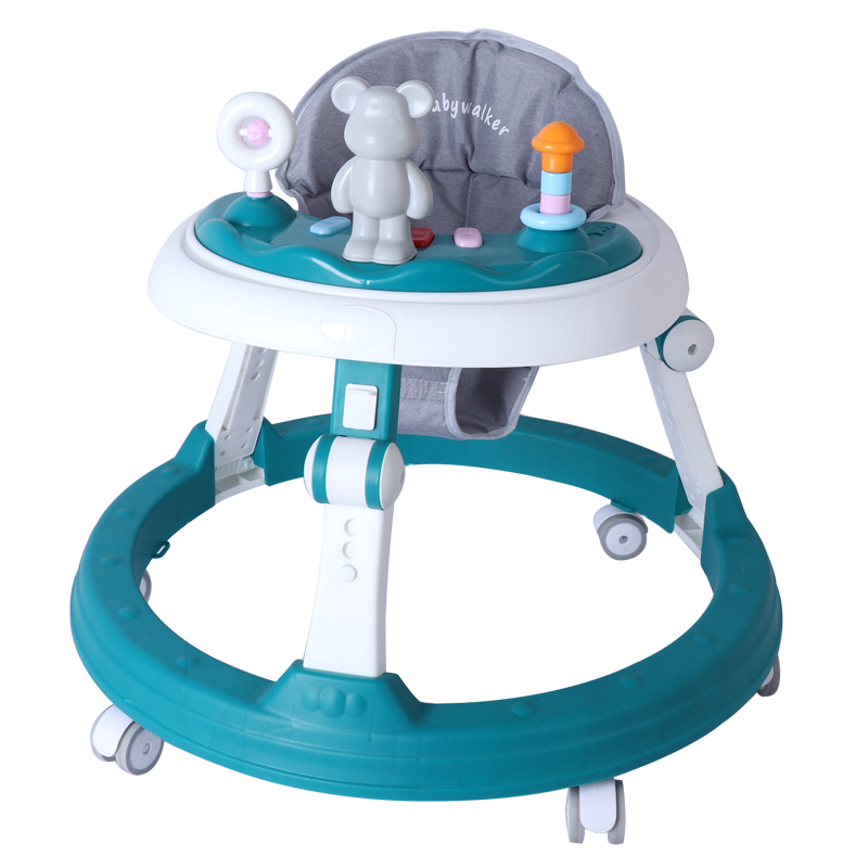 Cute Cartoon Round Baby Walker Multifunction with Musical