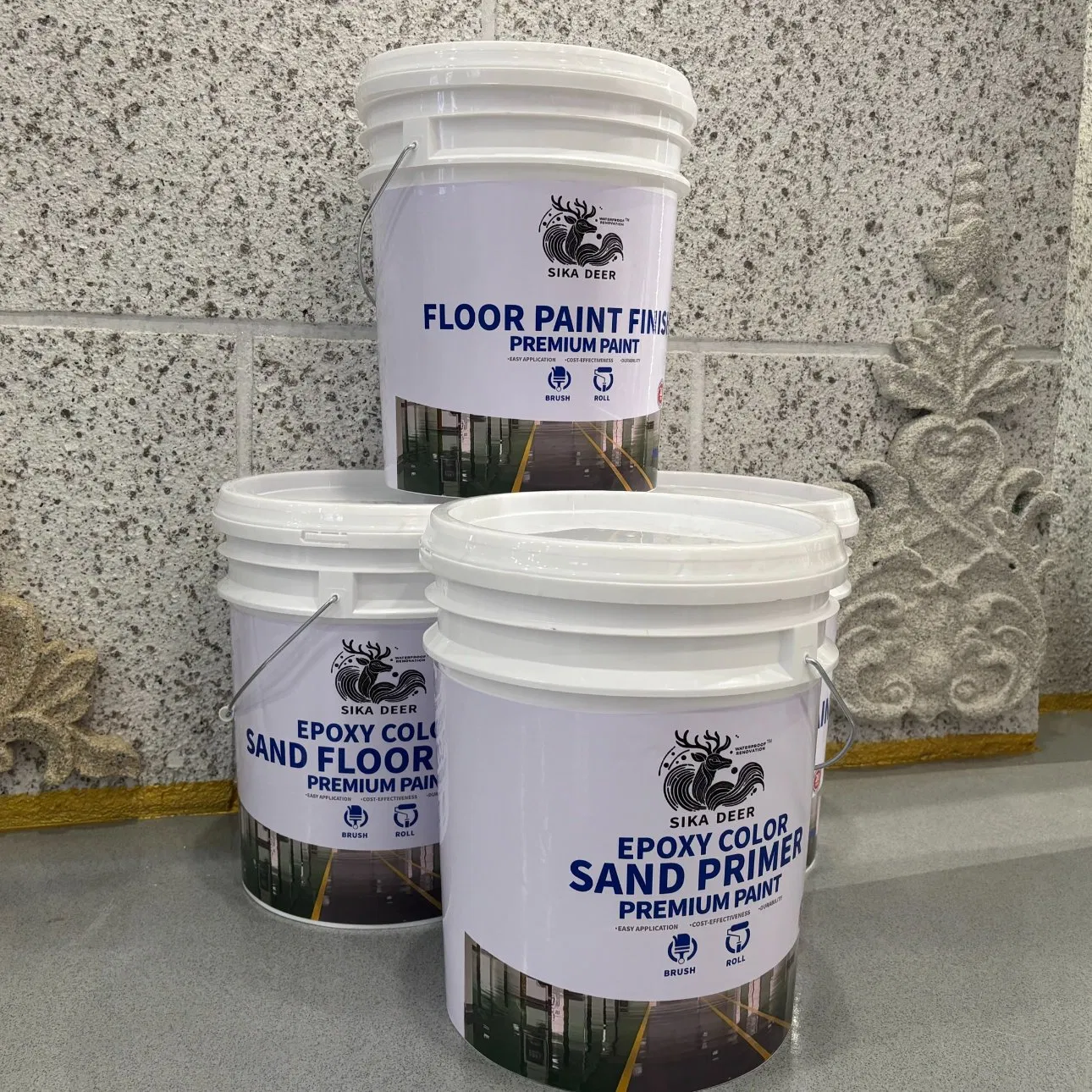 Fast-Drying Epoxy Floor Paint with Superior Adhesion Properties