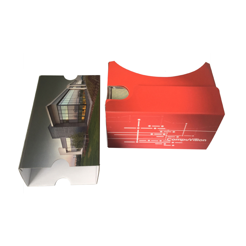 OEM Touch Style Cardboard 3D Branded Vr Viewer 3D Virtual Reality Glasses Video Glasses Vr Headsets
