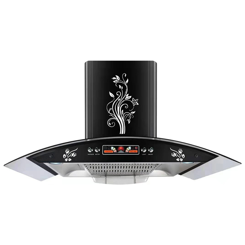 Factory Hot-Selling Classic Design Range Hood with Reliable Button Control, Offering Strong Ventilation and Durable Performance