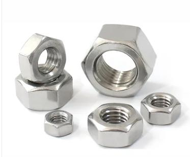 DIN934 Stainless Steel A2 A4 SS304 SS316 Hex Nut M16 M28 M30 M12 M26 M40