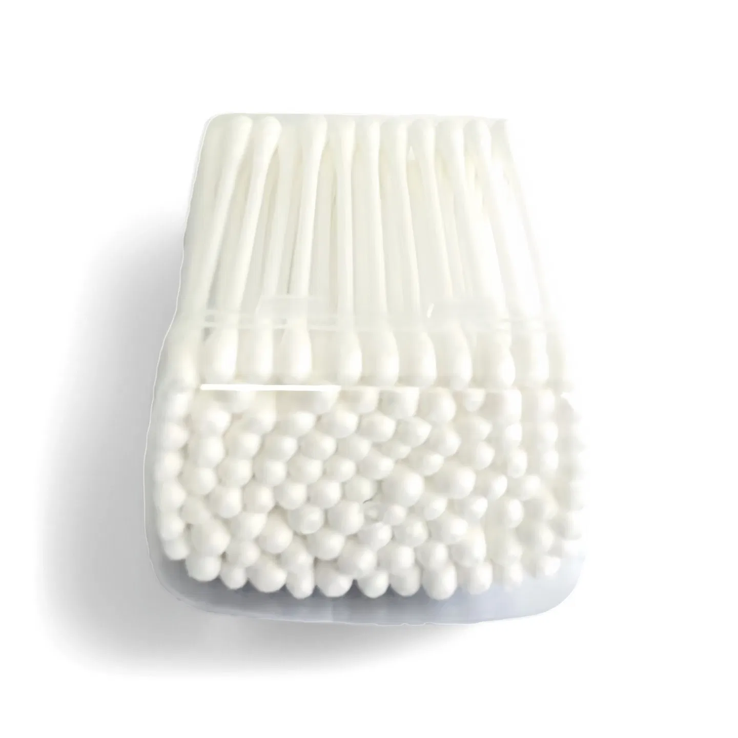 Excellent Smooth Plastic Stick Double Head Cotton Swabs for Home Daily Use