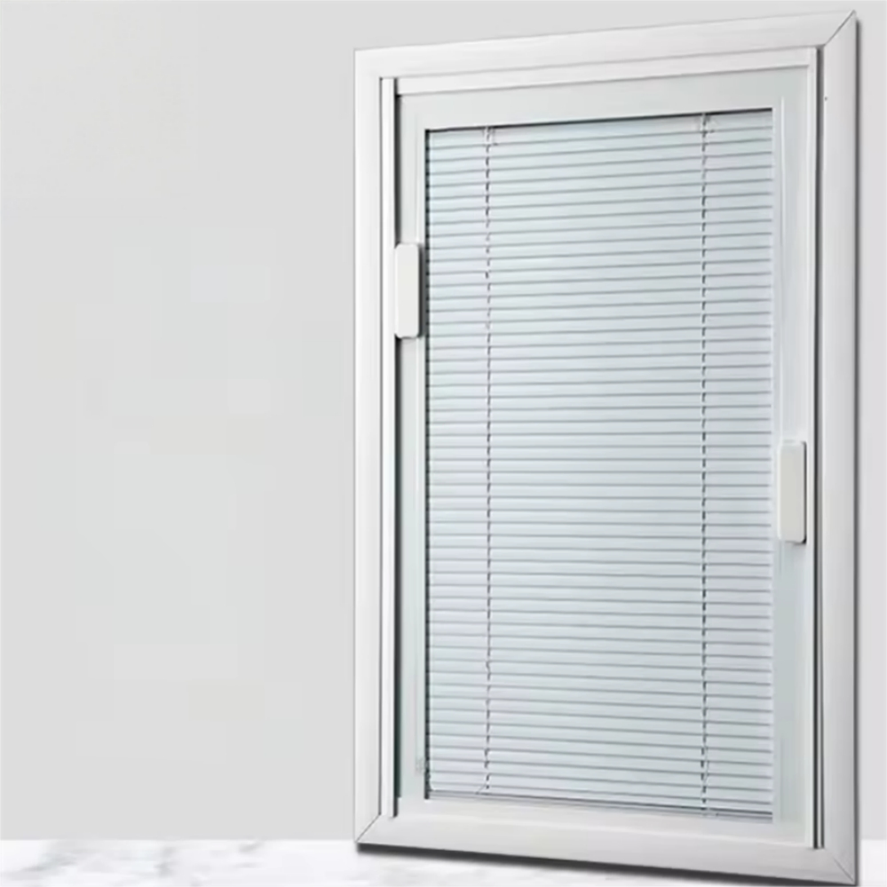 Manufacture Customized Size Single Glass Integral Magnetic Built-in Blinds