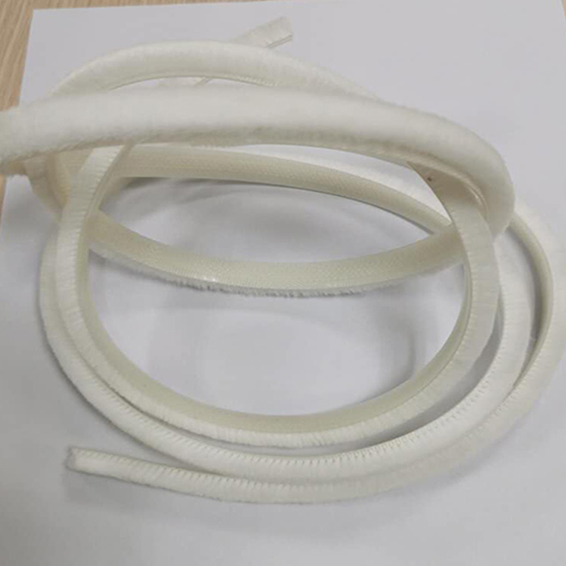 White Color Mohair Window and Door Weather Strip
