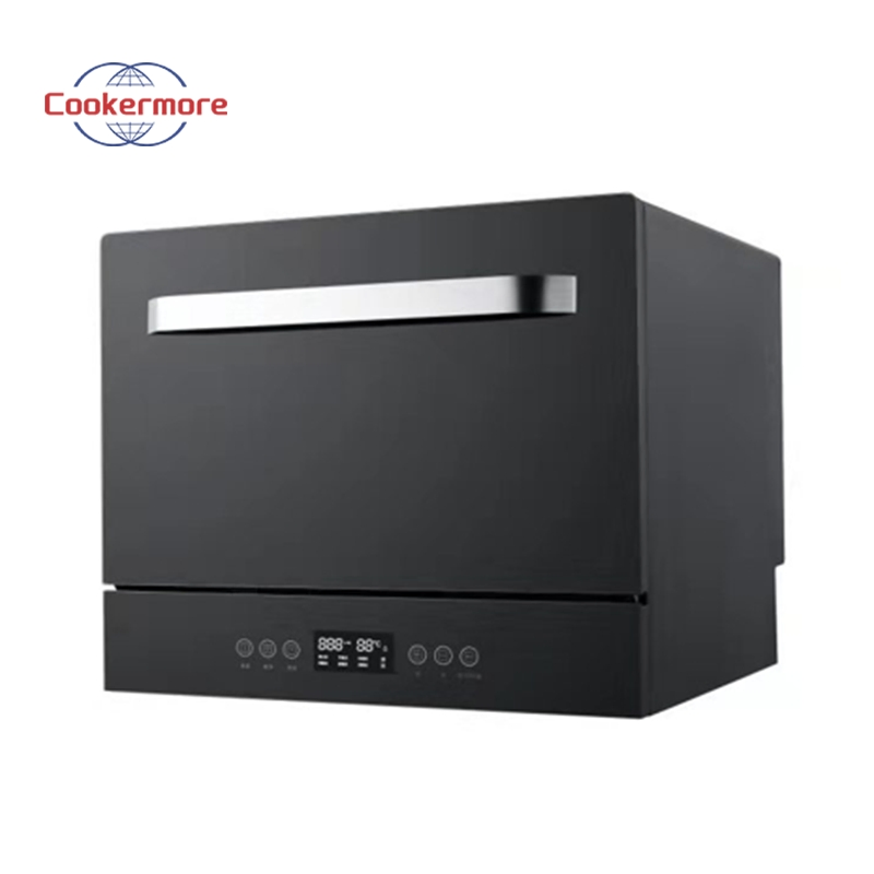 Compact Household 6-8 Place Settings UV Sterilization 1400W Dishwasher