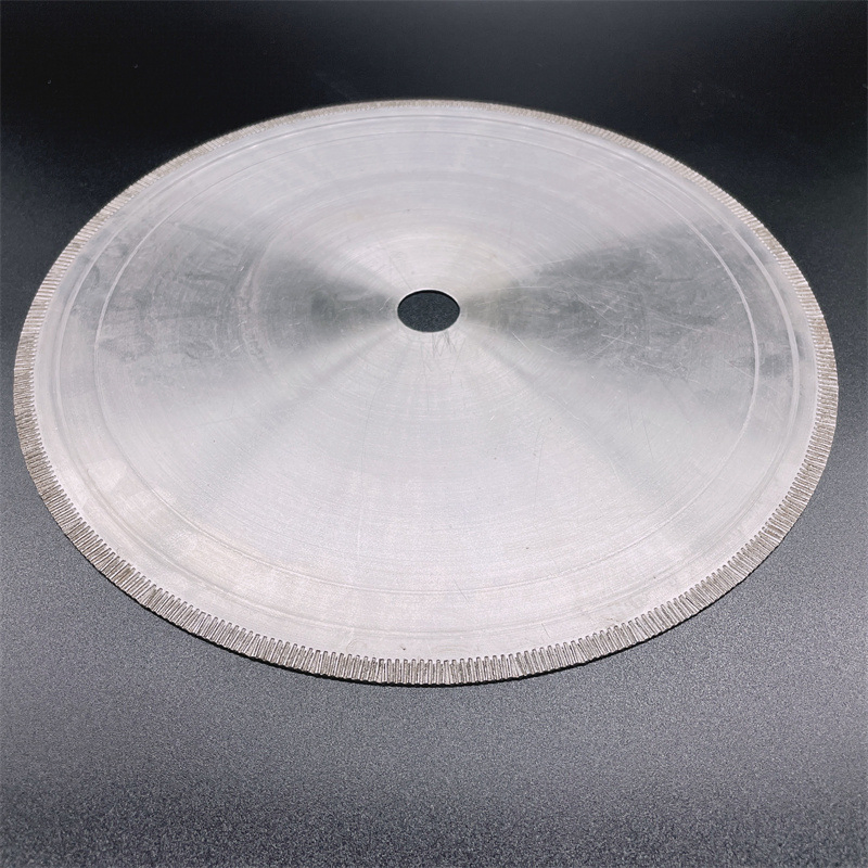 Алмазный отрезной диск 400 мм для геммологии и агата